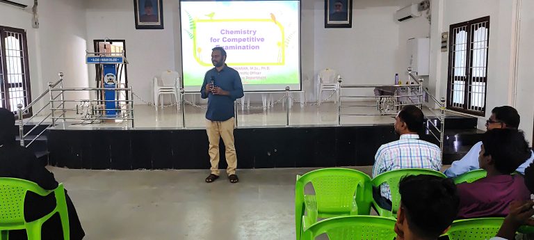 SEMINAR ON “COMPETITIVE EXAMINATIONS IN CHEMISTRY”
