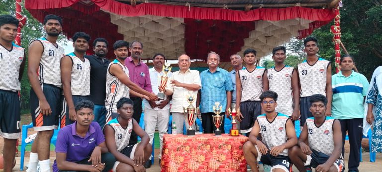 SECOND PLACE IN BASKETBALL COMPETITION