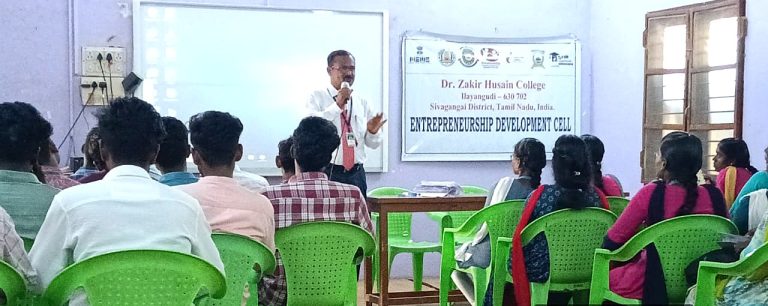 ENTREPRENEURSHIP DEVELOPMENT TRAINING